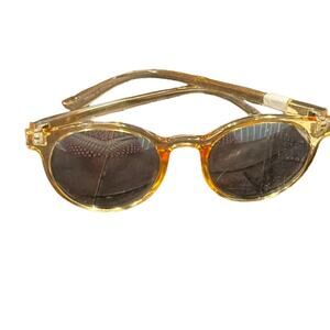 Amber Gold‎ Yellow Vintage Sunglasses Acetate Vintage Inspired 90s Y2K